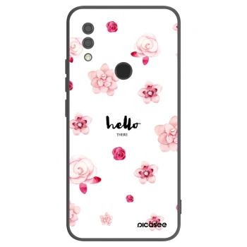 Picasee silikonový černý obal pro Xiaomi Redmi 7 - Hello there