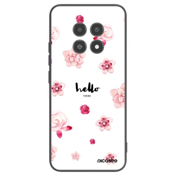 Picasee silikonový černý obal pro Realme 12X - Hello there