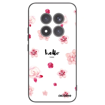 Picasee silikonový černý obal pro Xiaomi Redmi Note 15 Pro+ - Hello there