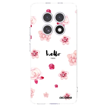 Picasee silikonový průhledný obal pro Xiaomi Redmi Note 15 - Hello there