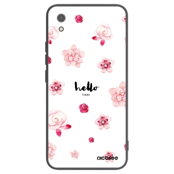 Picasee silikonový černý obal pro Xiaomi Redmi 7A - Hello there