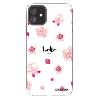 Picasee silikonový průhledný obal pro Apple iPhone 11 - Hello there