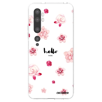 Picasee silikonový průhledný obal pro Xiaomi Mi Note 10 (Pro) - Hello there