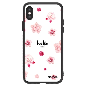 Picasee ULTIMATE CASE pro Apple iPhone X/XS - Hello there