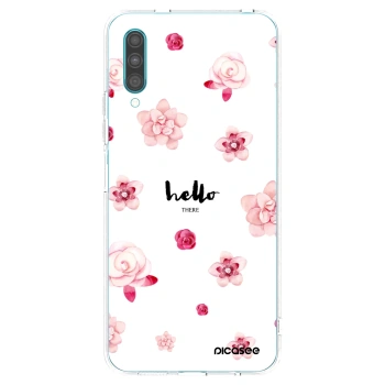 Picasee silikonový průhledný obal pro Samsung Galaxy A30s A307F - Hello there