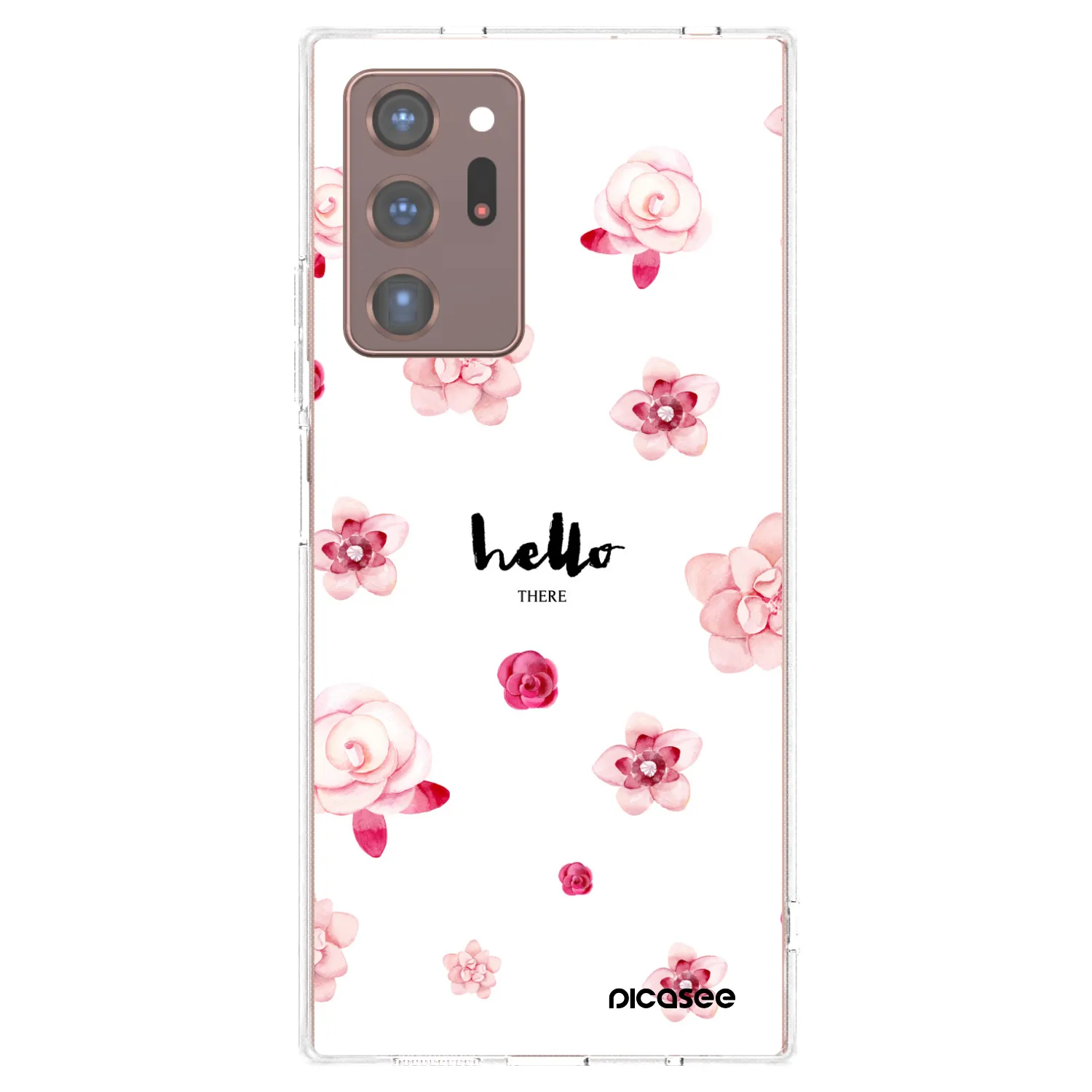 Picasee silikonový průhledný obal pro Samsung Galaxy Note 20 Ultra - Hello there
