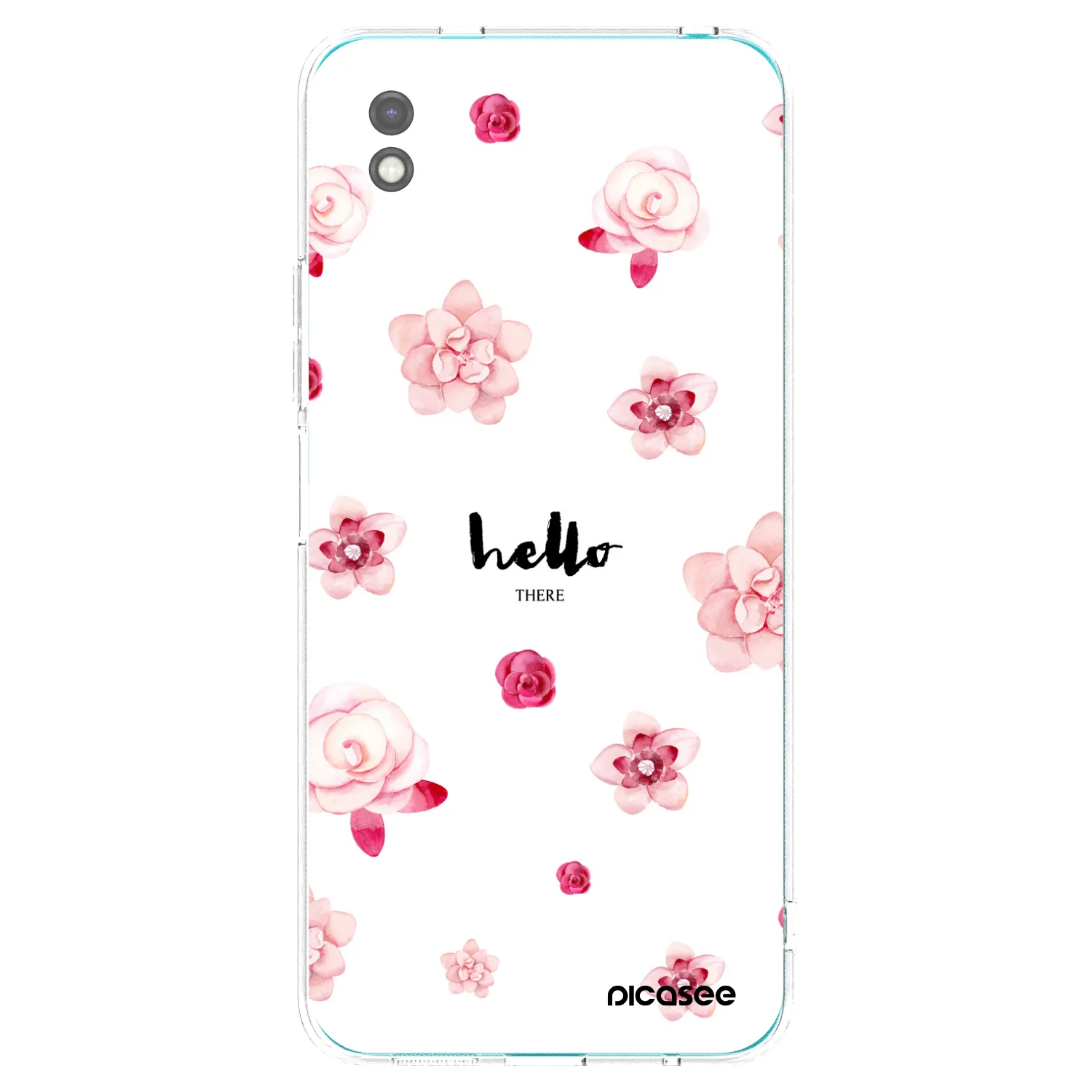 Picasee silikonový černý obal pro Xiaomi Redmi 9A - Hello there