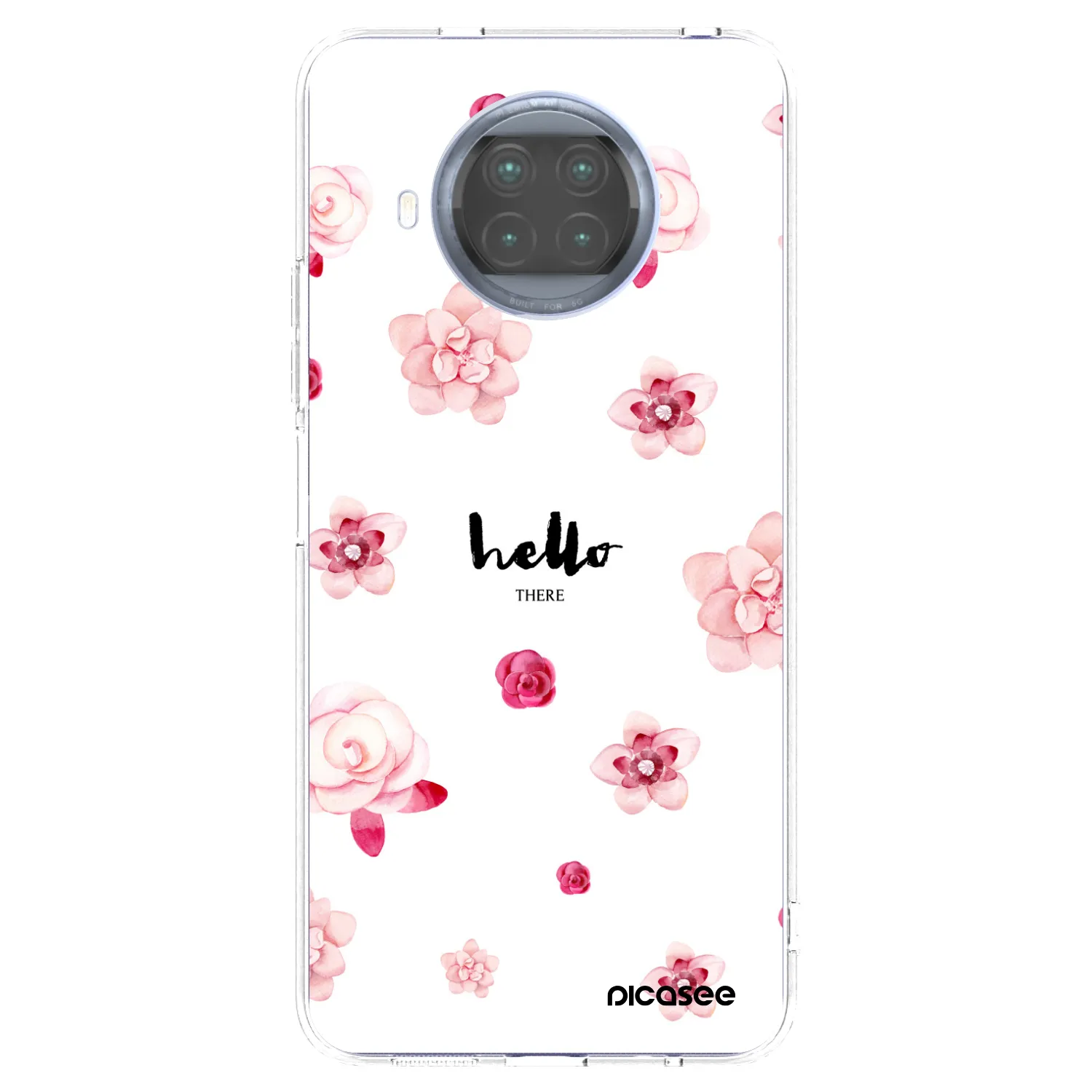 Picasee silikonový průhledný obal pro Xiaomi Mi 10T Lite - Hello there
