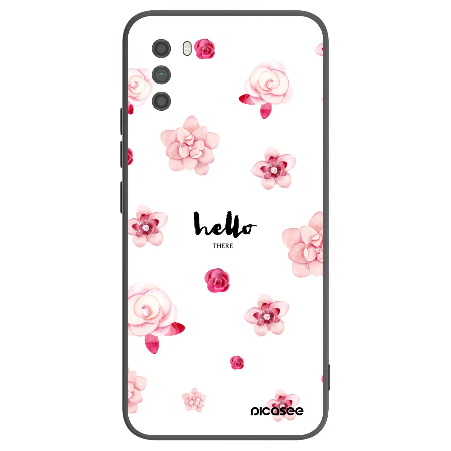 Picasee silikonový černý obal pro Xiaomi Poco M3 - Hello there