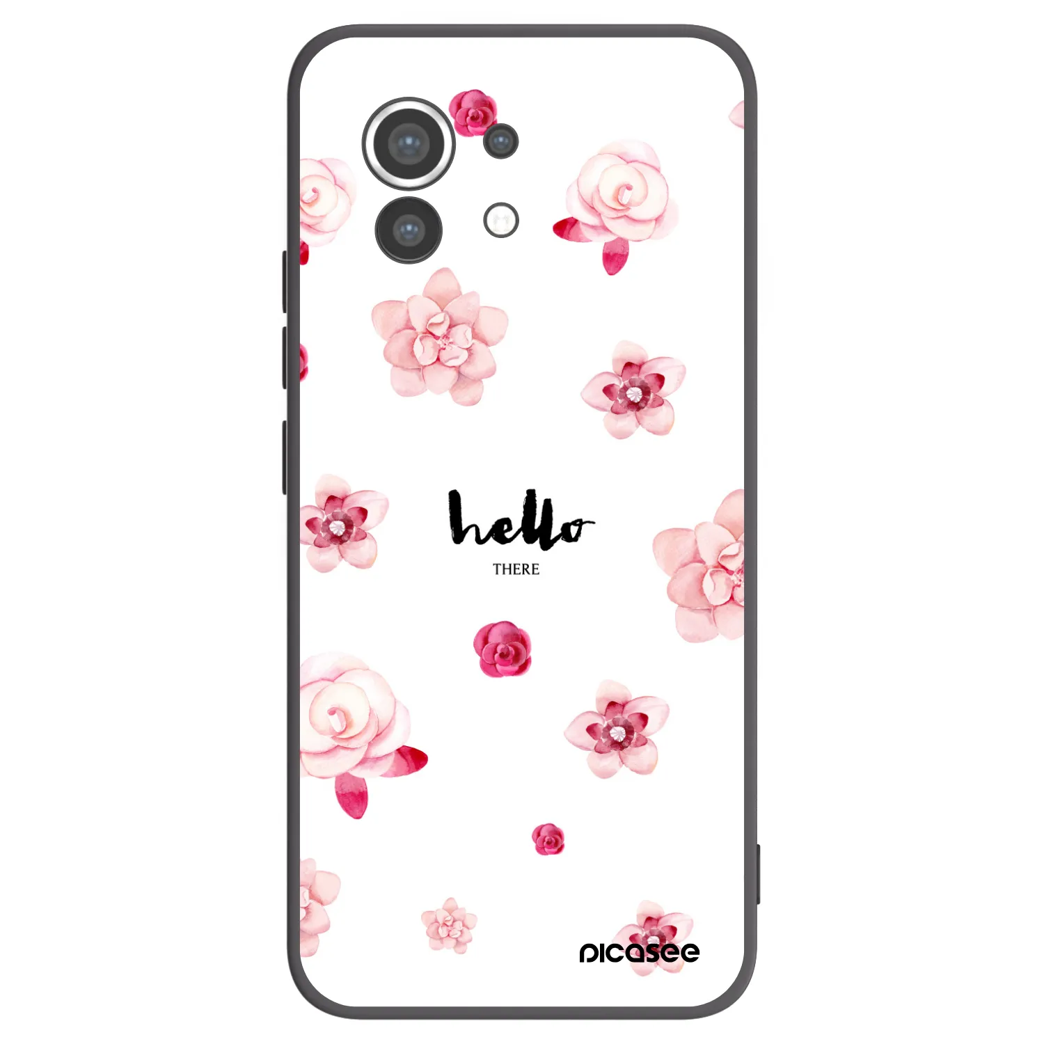 Picasee silikonový černý obal pro Xiaomi Mi 11 - Hello there