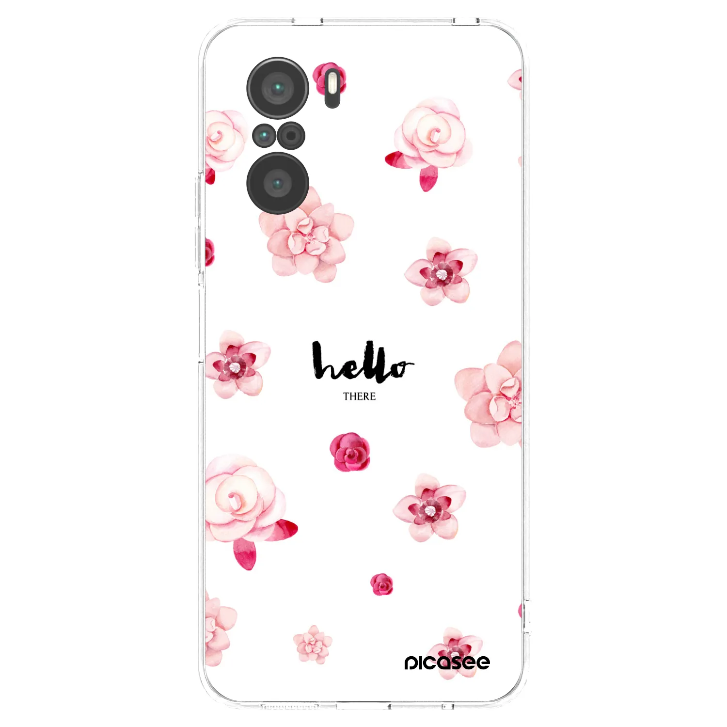 Picasee silikonový průhledný obal pro Xiaomi Poco F3 - Hello there