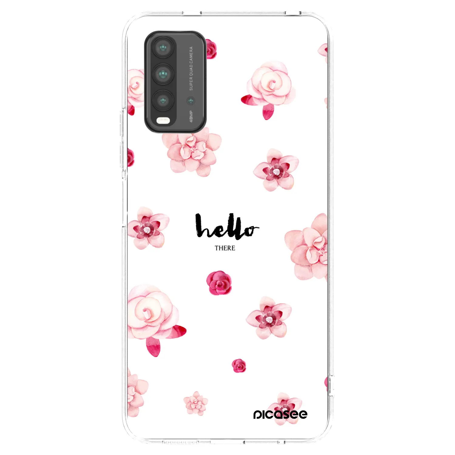 Picasee silikonový průhledný obal pro Xiaomi Redmi 9T - Hello there