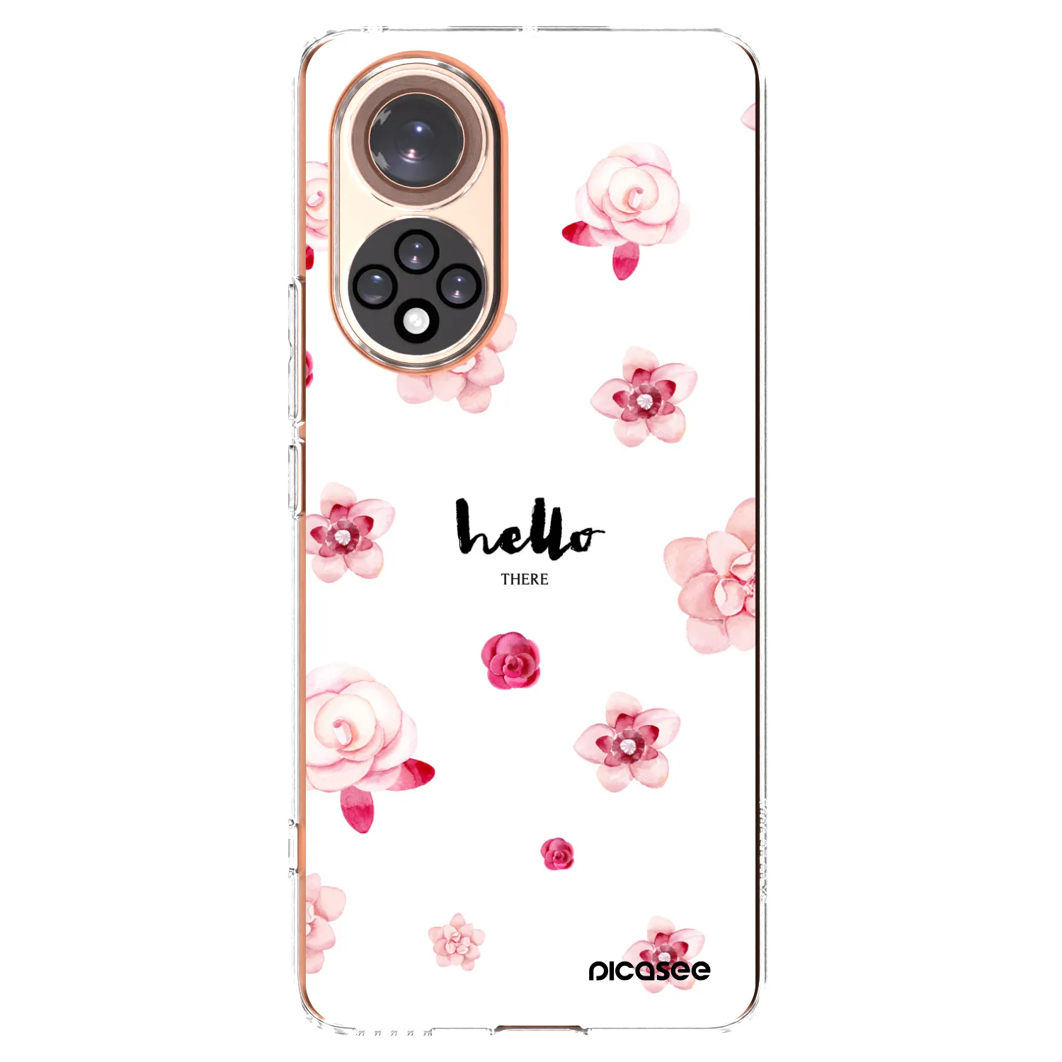 Picasee silikonový průhledný obal pro Honor 50 5G - Hello there