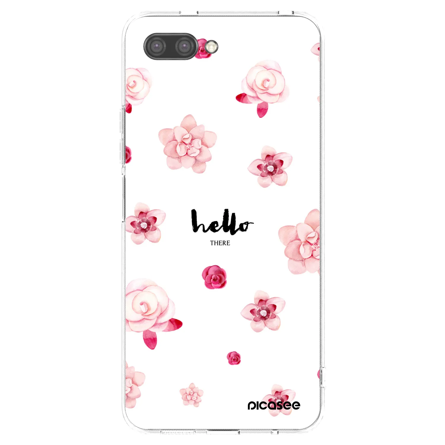 Picasee silikonový průhledný obal pro Honor 10 - Hello there