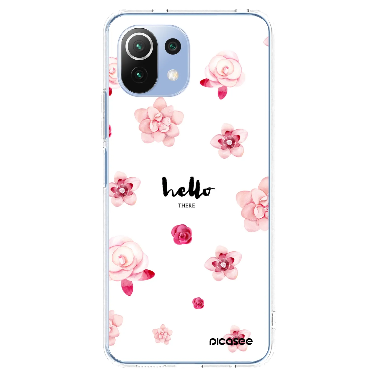 Picasee silikonový průhledný obal pro Xiaomi 11 Lite 5G NE - Hello there