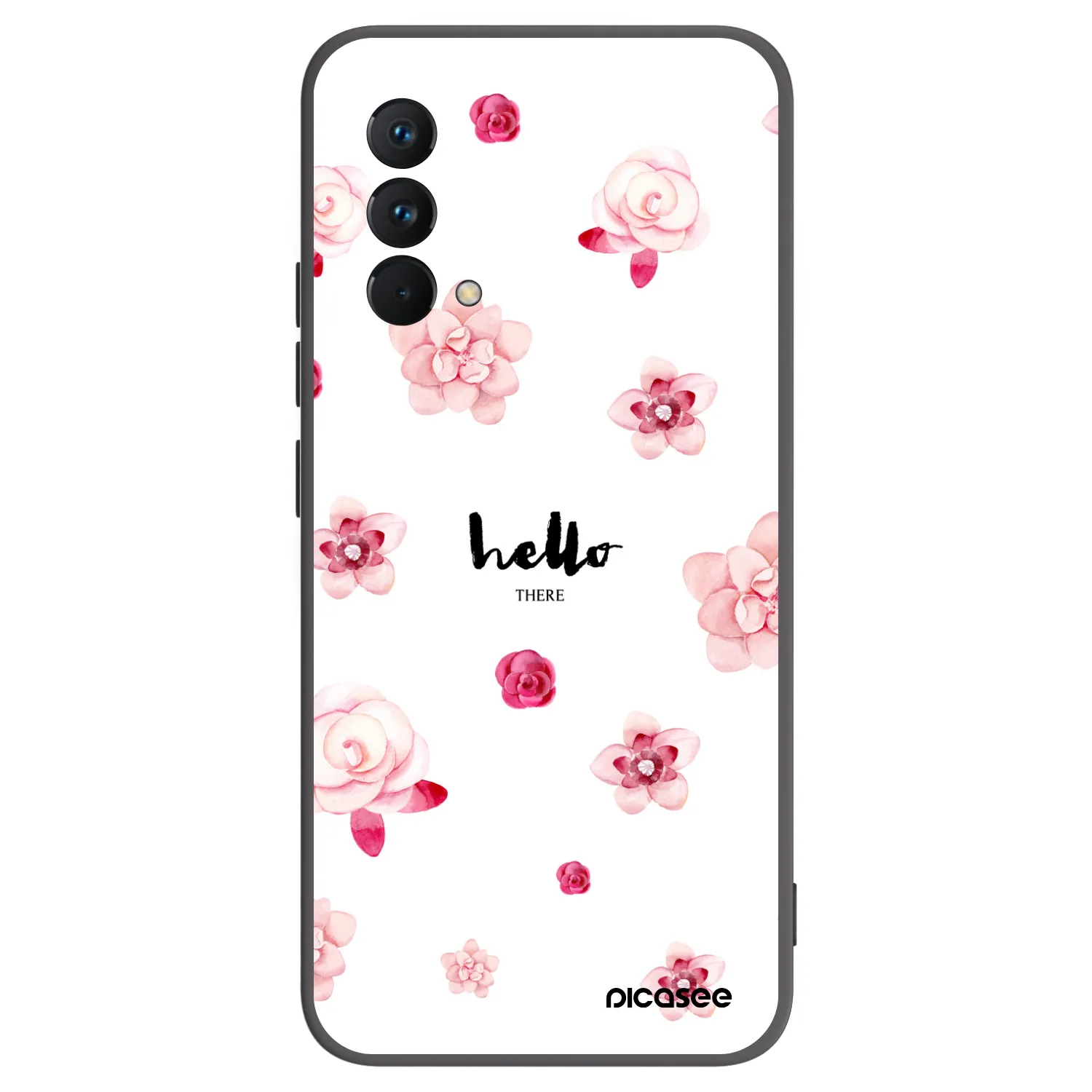 Picasee silikonový černý obal pro Realme GT Master Edition 5G - Hello there