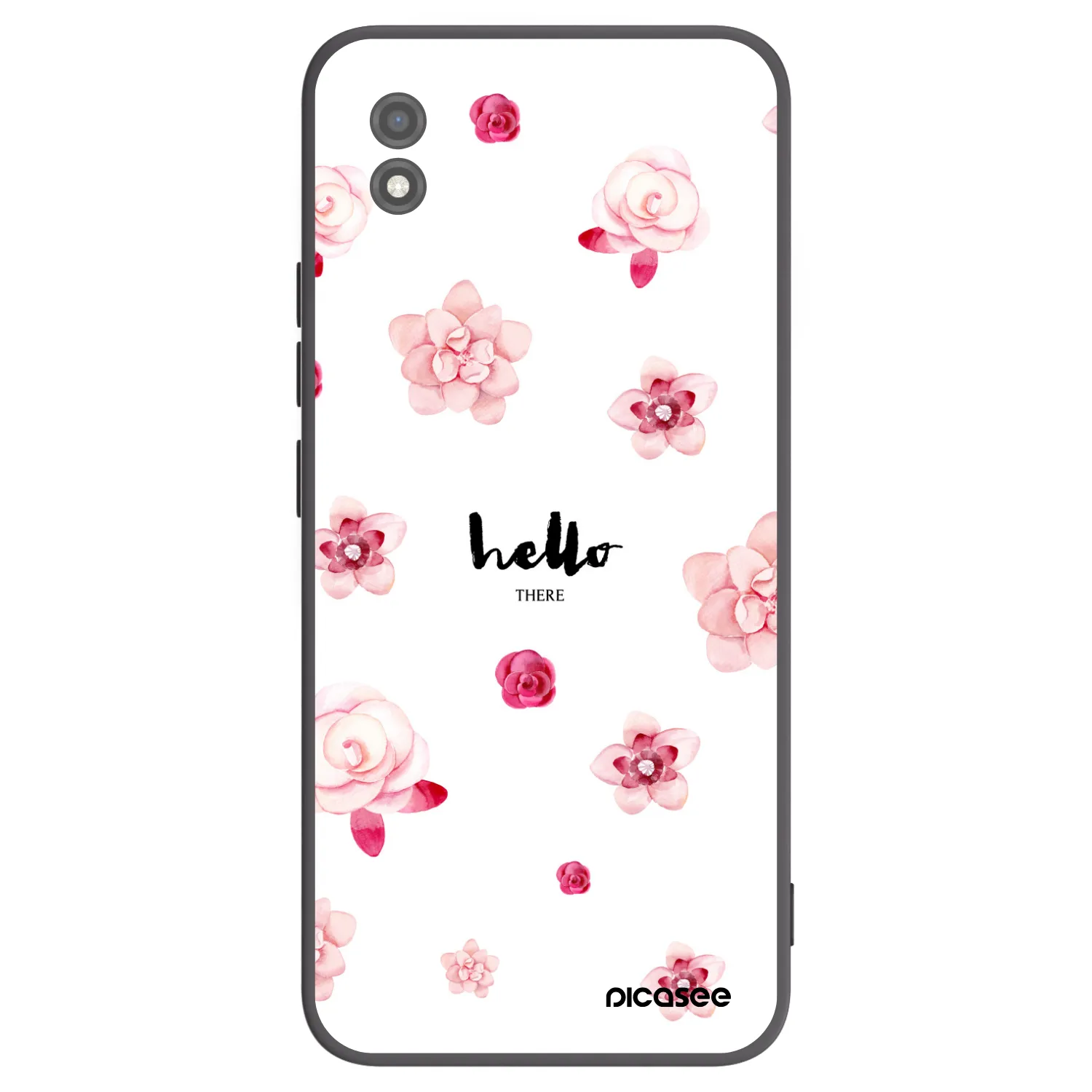 Picasee silikonový černý obal pro Realme C11 (2021) - Hello there