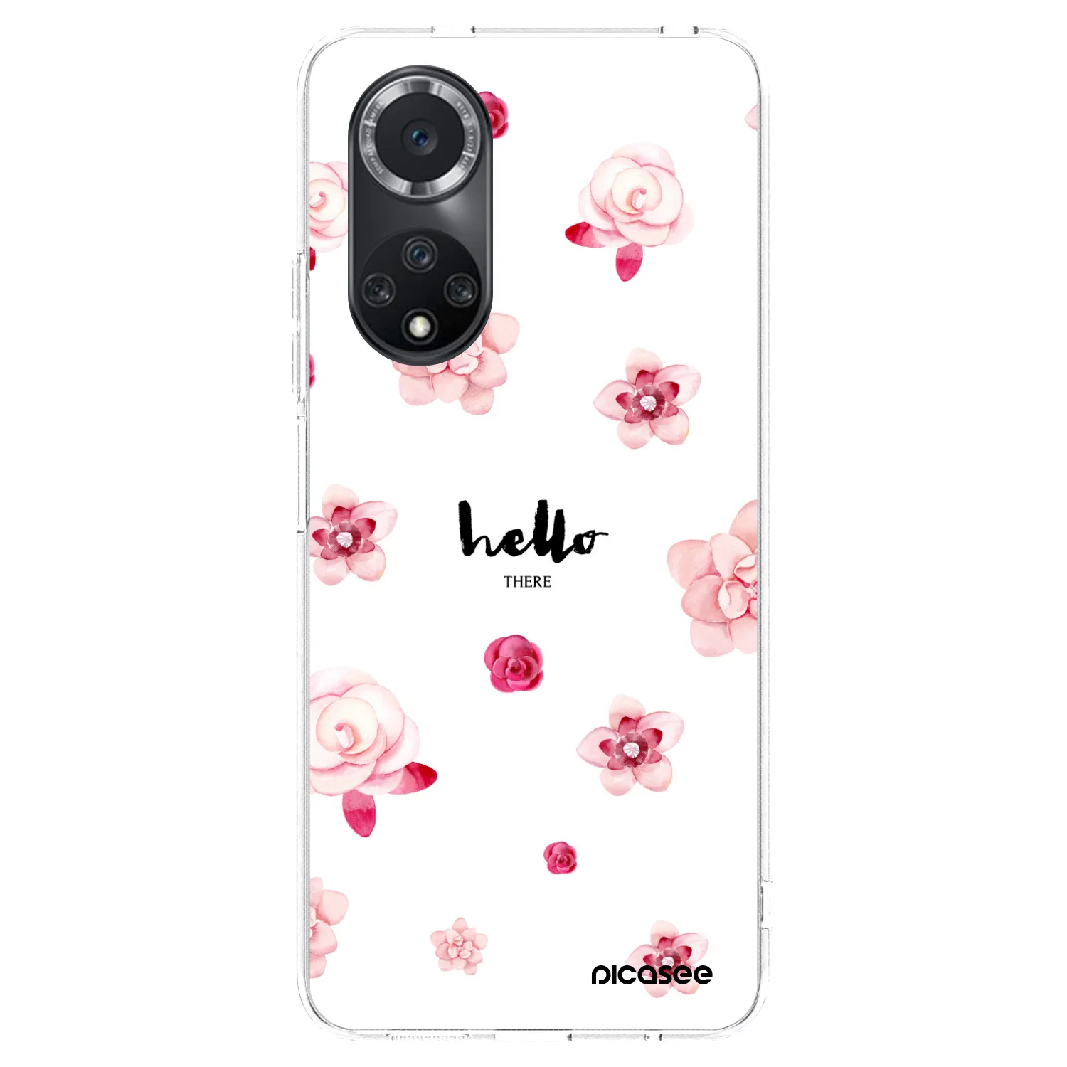 Picasee silikonový průhledný obal pro Huawei Nova 9 SE - Hello there