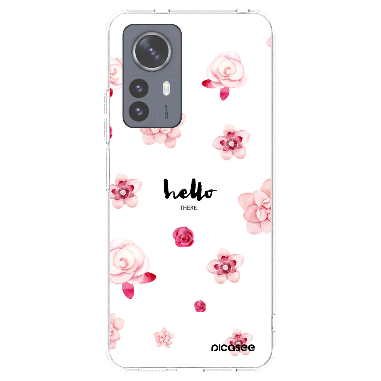 Picasee silikonový průhledný obal pro Xiaomi 12 Pro - Hello there