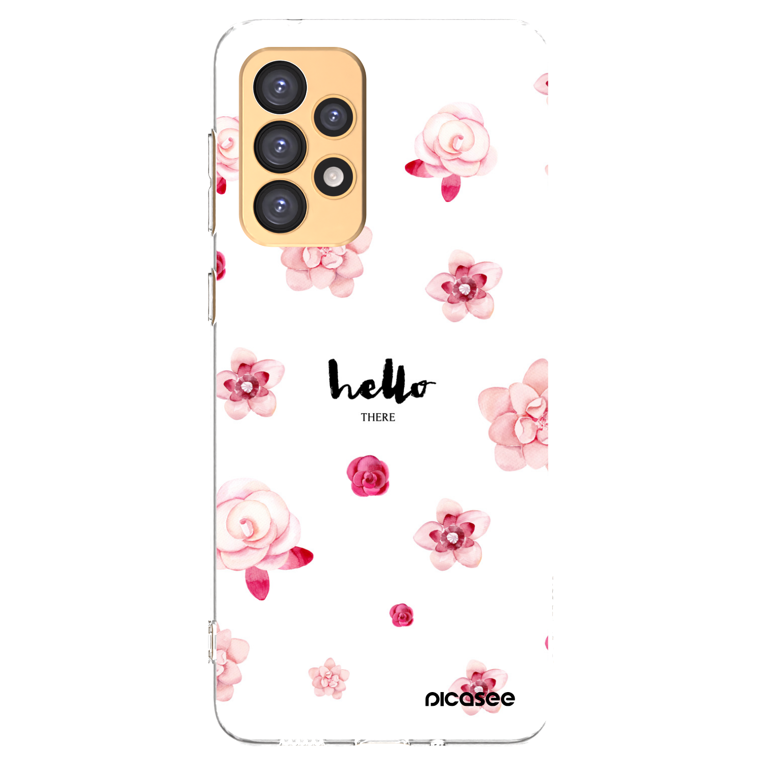 Picasee silikonový průhledný obal pro Samsung Galaxy A33 5G A336 - Hello there