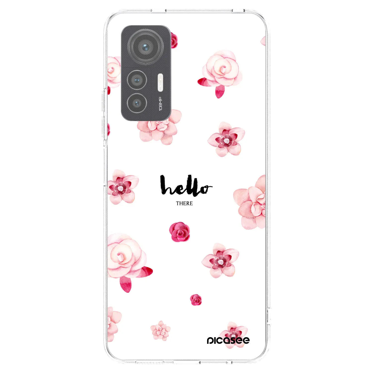 Picasee silikonový průhledný obal pro Xiaomi 12 Lite - Hello there
