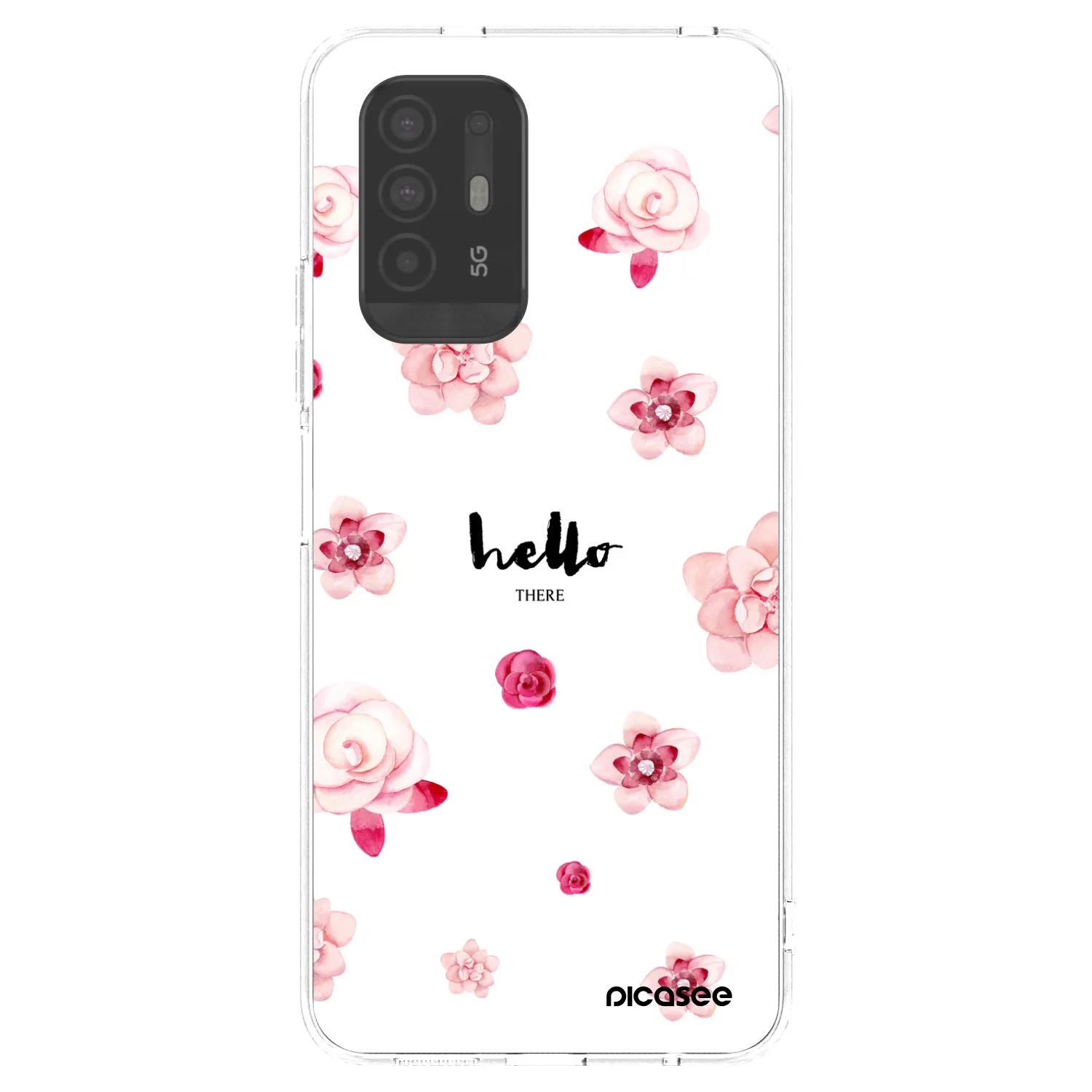 Picasee silikonový průhledný obal pro OPPO A94 5G - Hello there