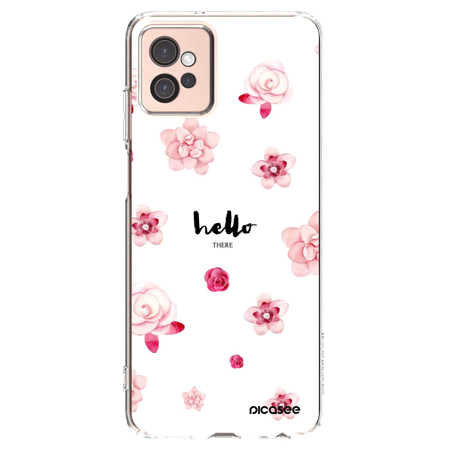 Picasee silikonový průhledný obal pro Motorola Moto G32 - Hello there