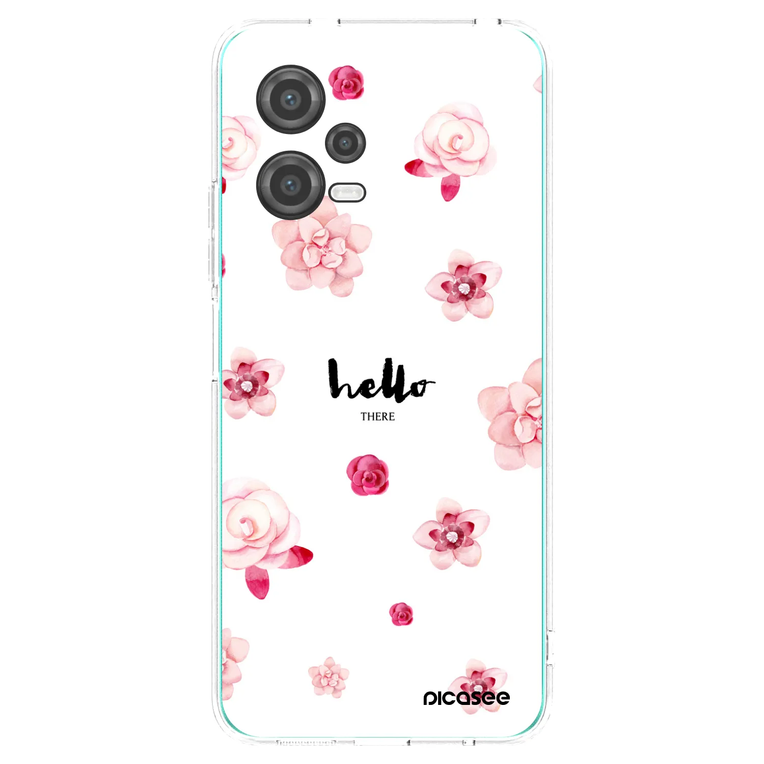 Picasee silikonový průhledný obal pro Xiaomi Poco X5 - Hello there