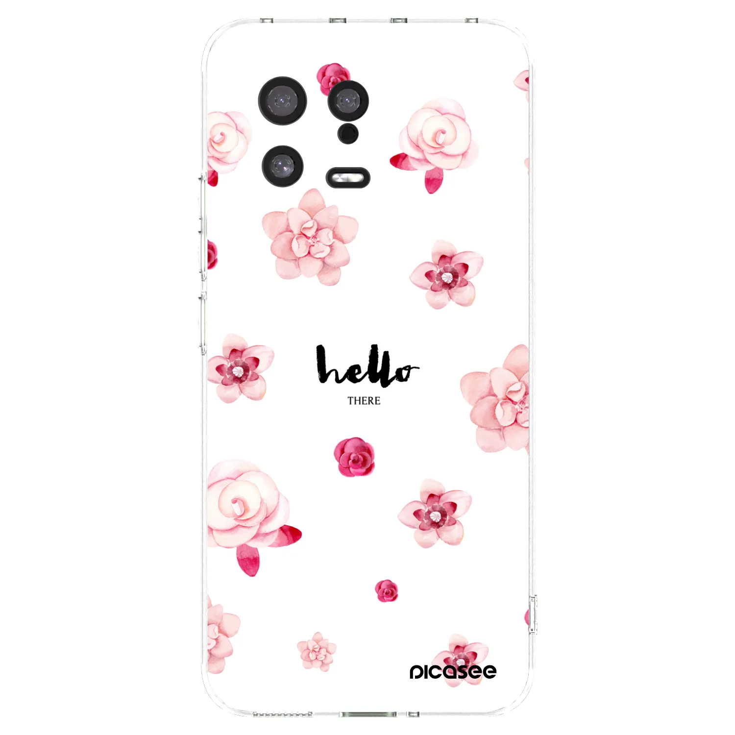 Picasee silikonový průhledný obal pro Xiaomi 13 - Hello there