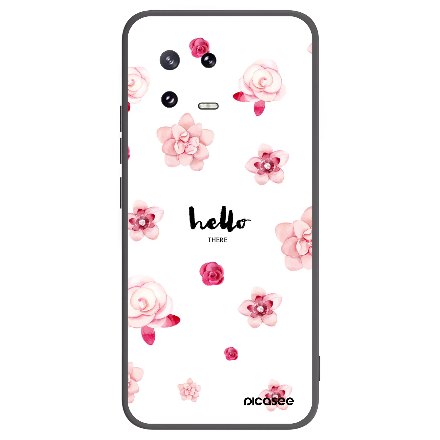 Picasee silikonový černý obal pro Xiaomi 13 Pro - Hello there