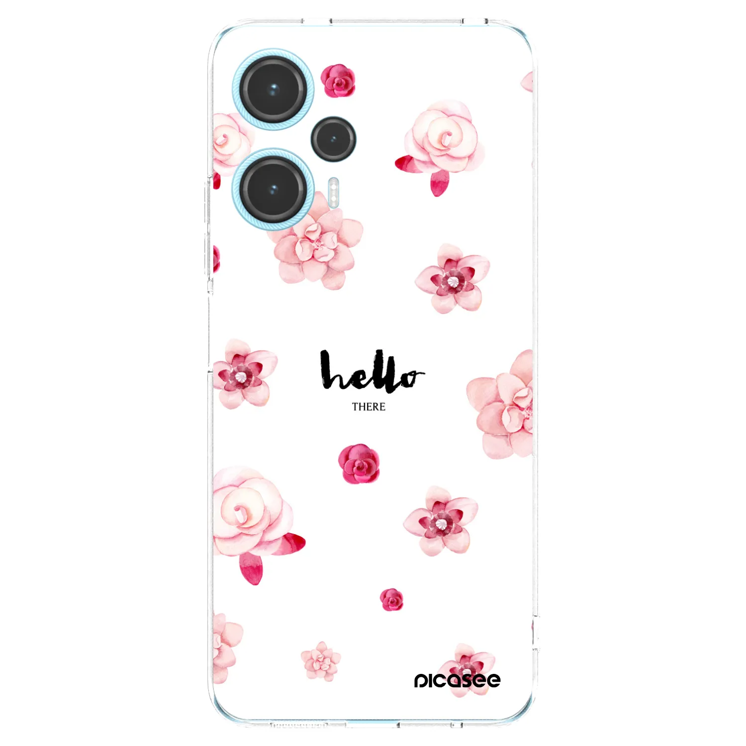 Picasee silikonový průhledný obal pro Xiaomi Poco F5 - Hello there