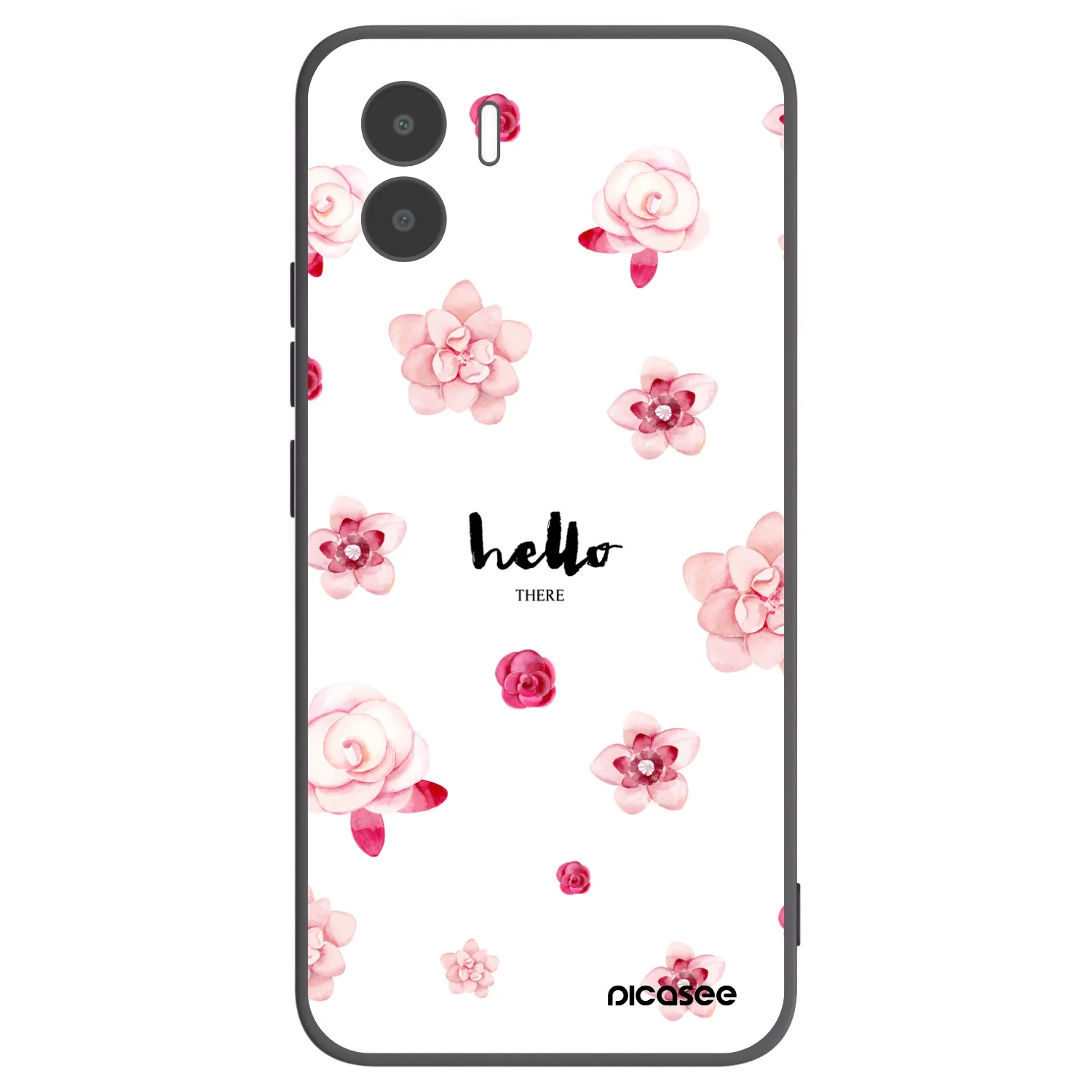 Picasee silikonový černý obal pro Xiaomi Redmi A2 - Hello there