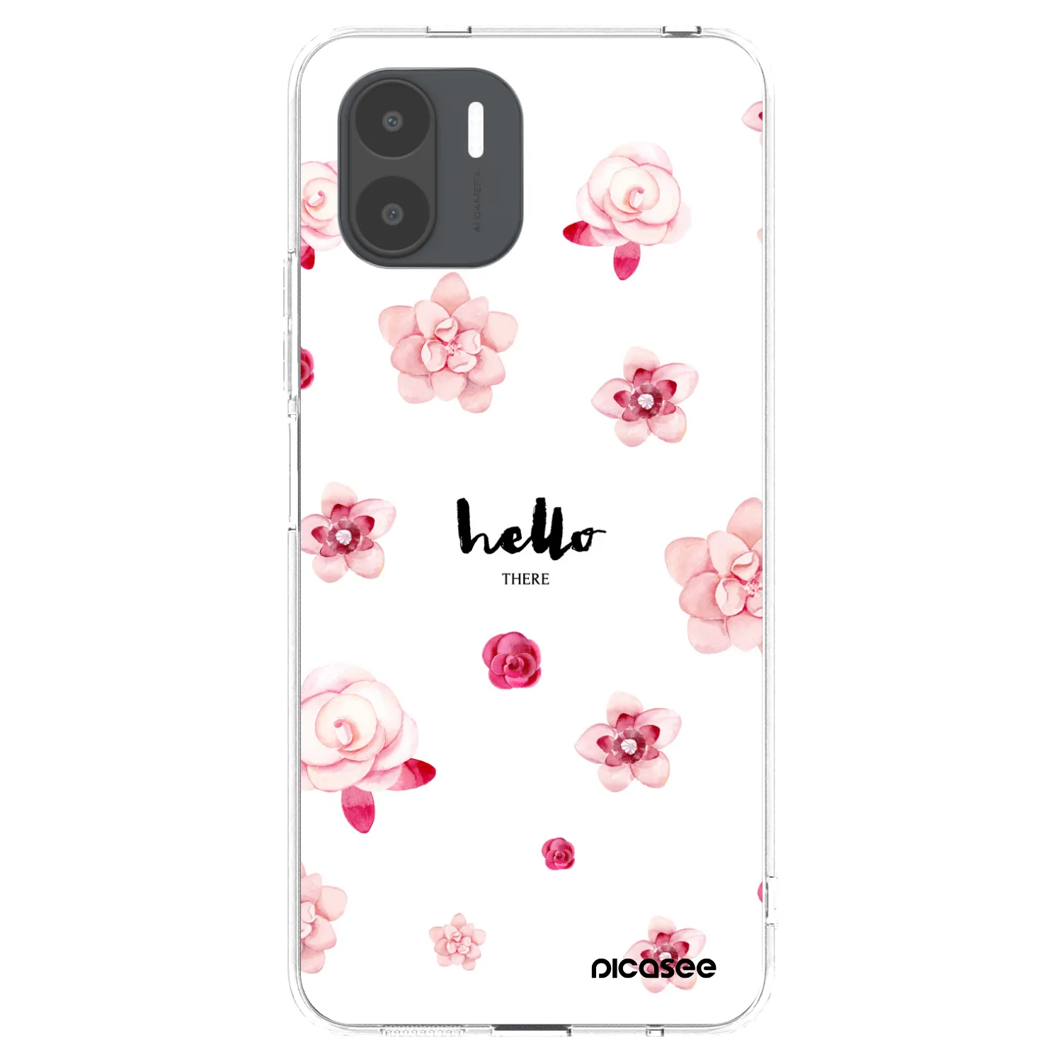 Picasee silikonový průhledný obal pro Xiaomi Redmi A2 - Hello there