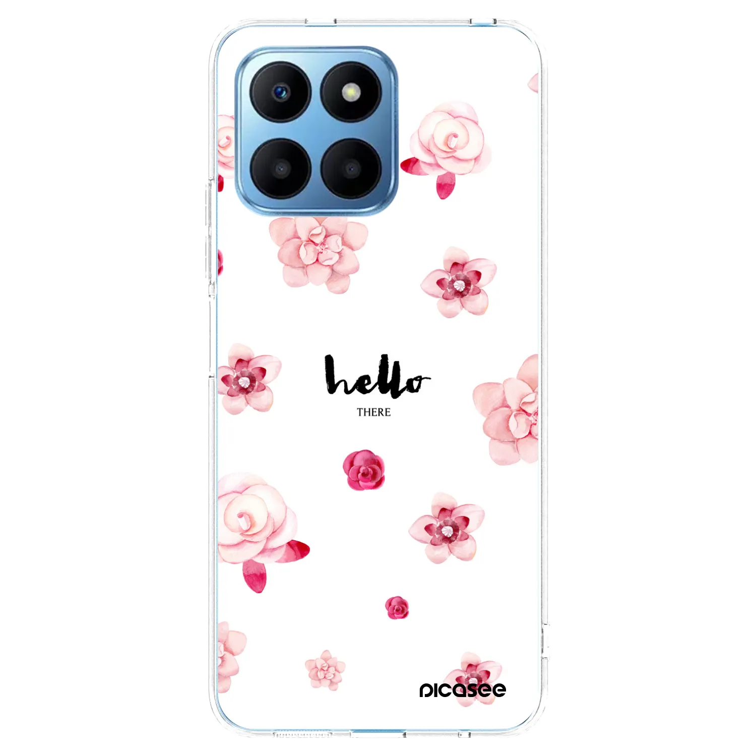 Picasee silikonový průhledný obal pro Honor 70 Lite - Hello there