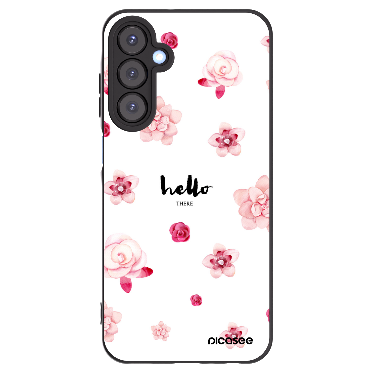 Picasee silikonový černý obal pro Samsung Galaxy A25 A256B 5G - Hello there