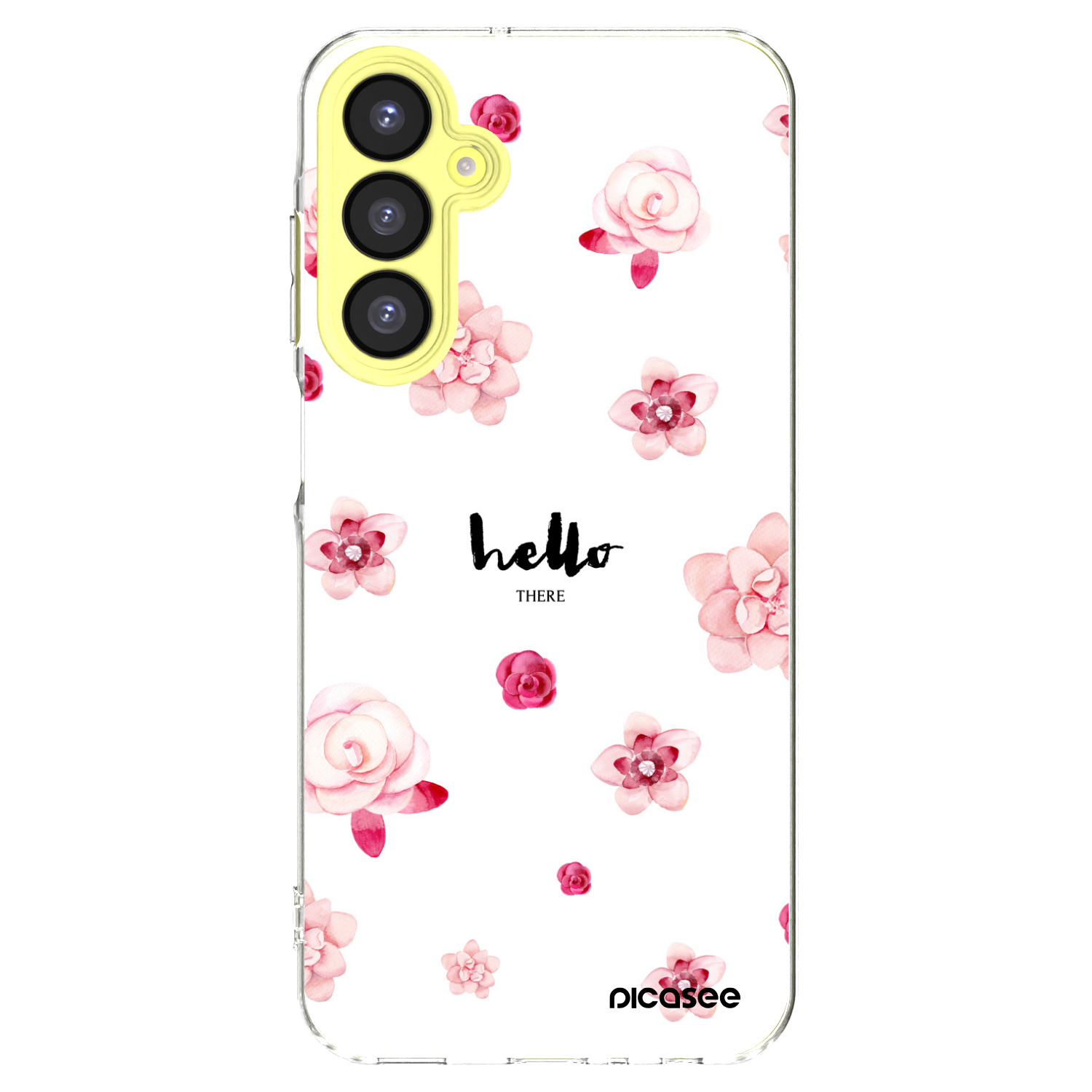Picasee silikonový průhledný obal pro Samsung Galaxy A25 A256B 5G - Hello there