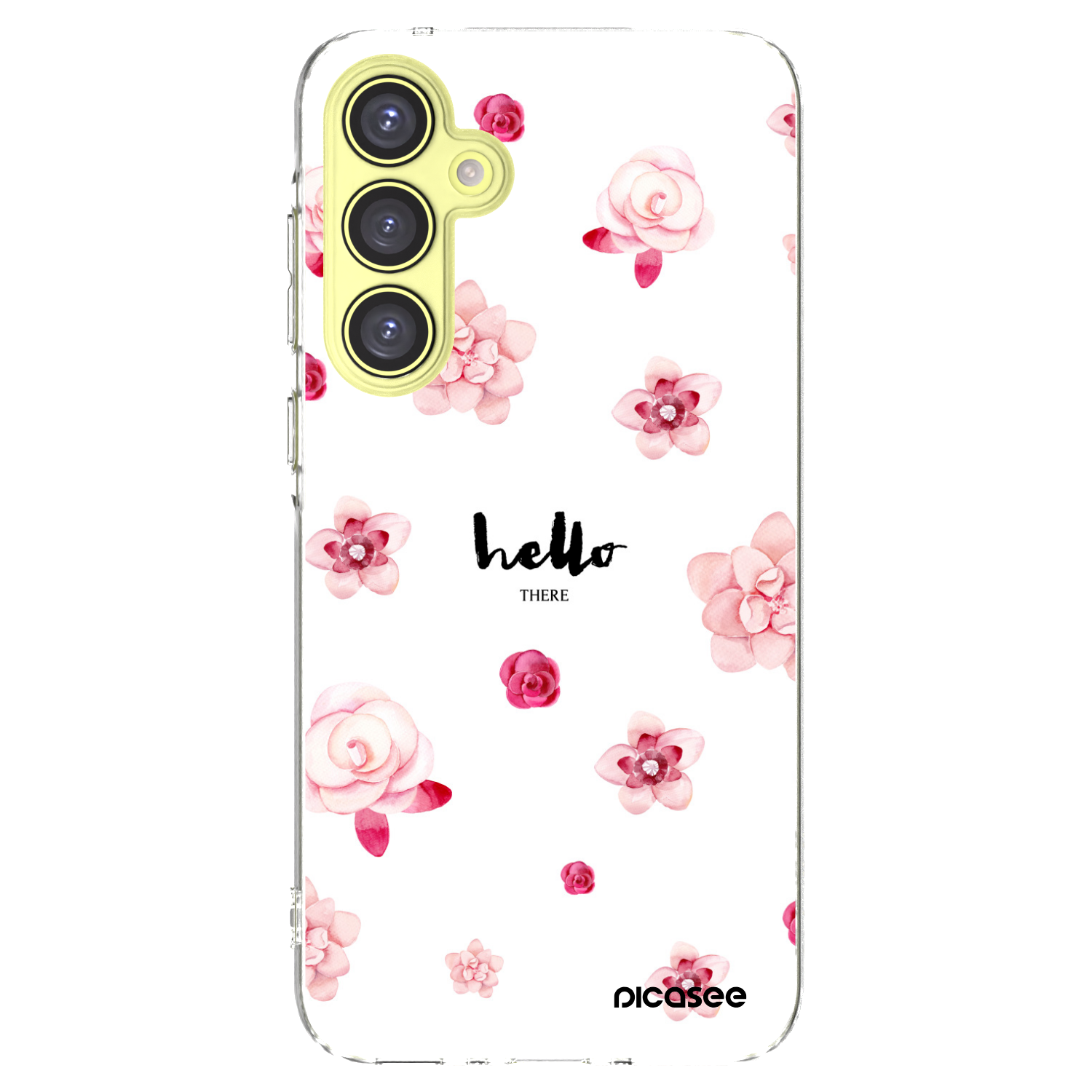 Picasee silikonový průhledný obal pro Samsung Galaxy A35 5G A356B - Hello there