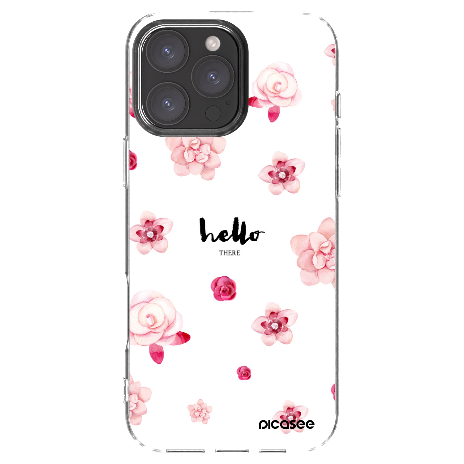 Picasee silikonový průhledný obal pro Apple iPhone 16 Pro Max - Hello there