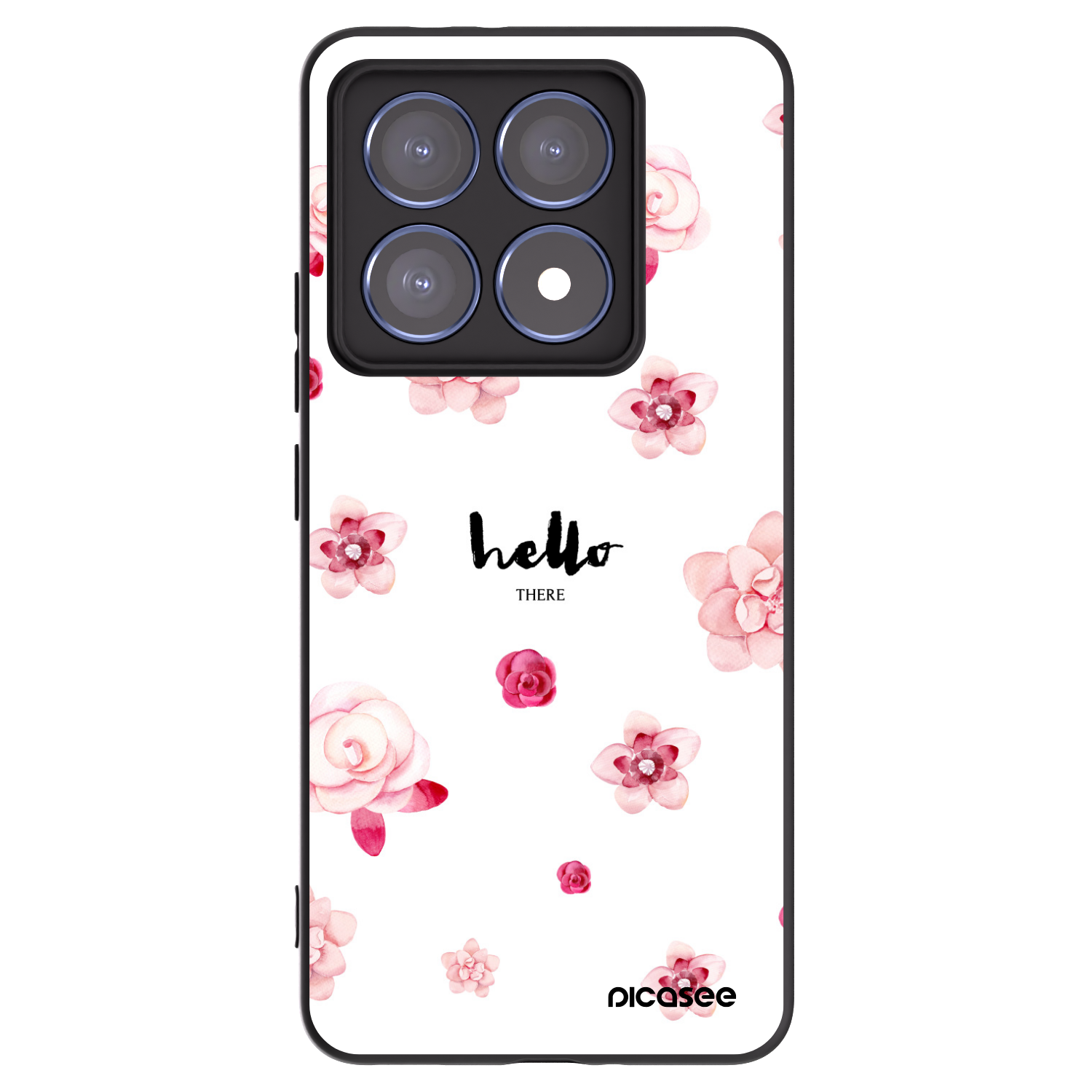 Picasee silikonový černý obal pro Xiaomi 14T Pro - Hello there