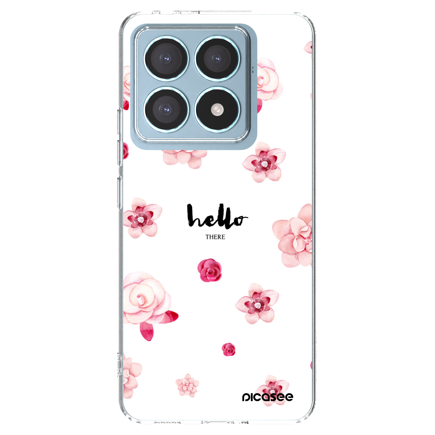 Picasee silikonový průhledný obal pro Xiaomi 14T Pro - Hello there