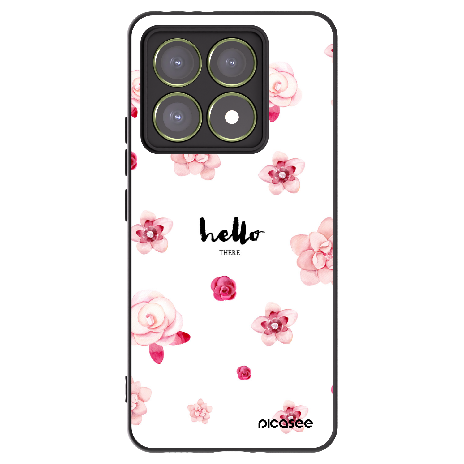 Picasee silikonový černý obal pro Xiaomi 14T - Hello there