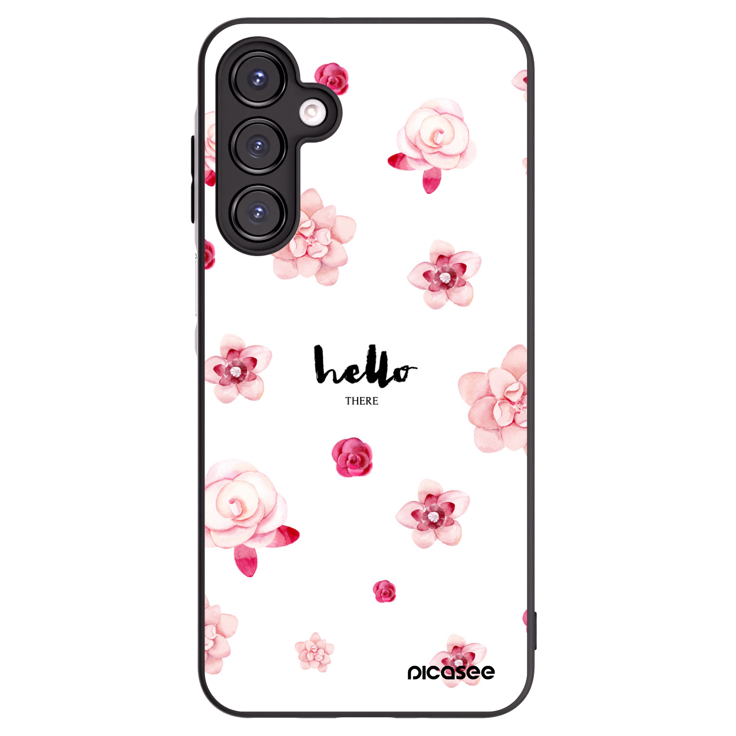 Picasee silikonový černý obal pro Samsung Galaxy A16 5G - Hello there