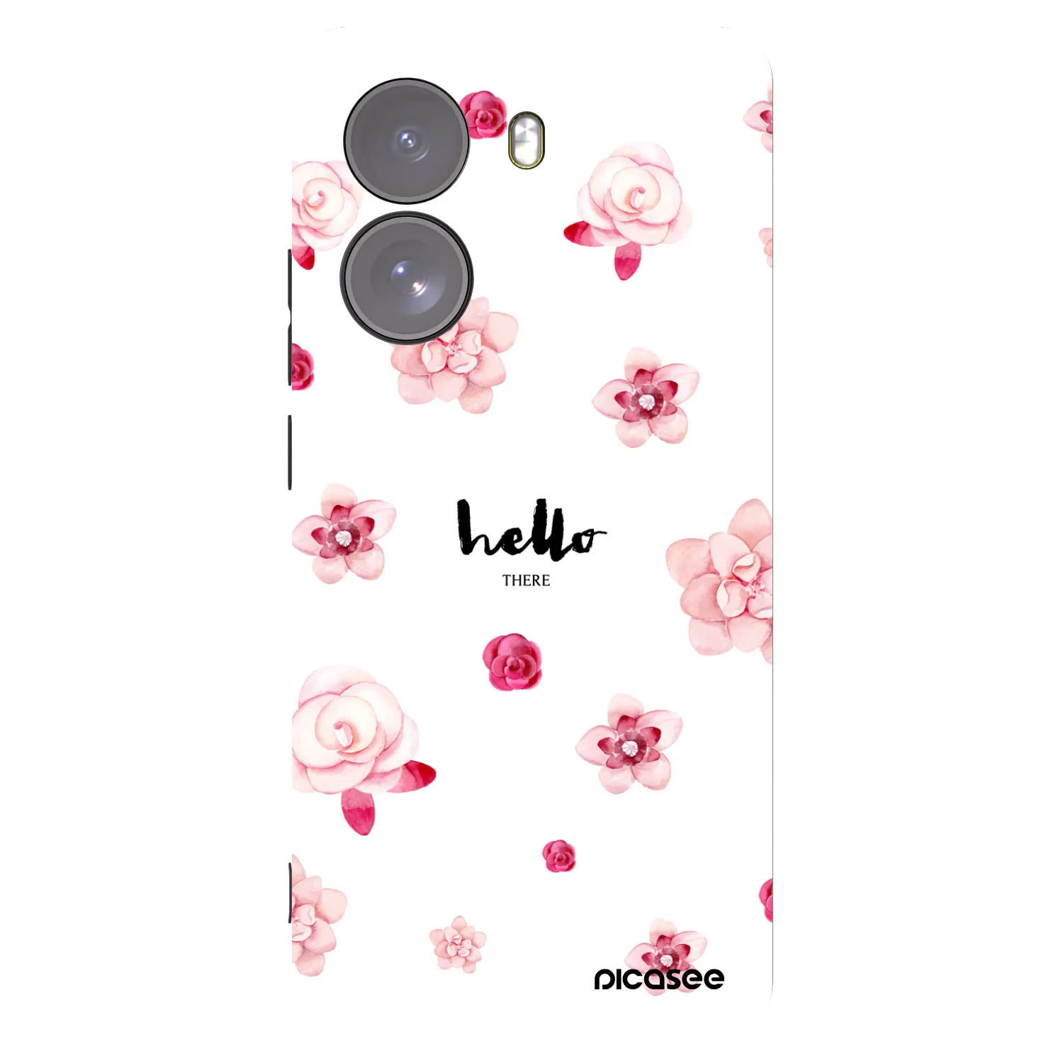 Picasee silikonový černý obal pro Xiaomi Poco X7 - Hello there
