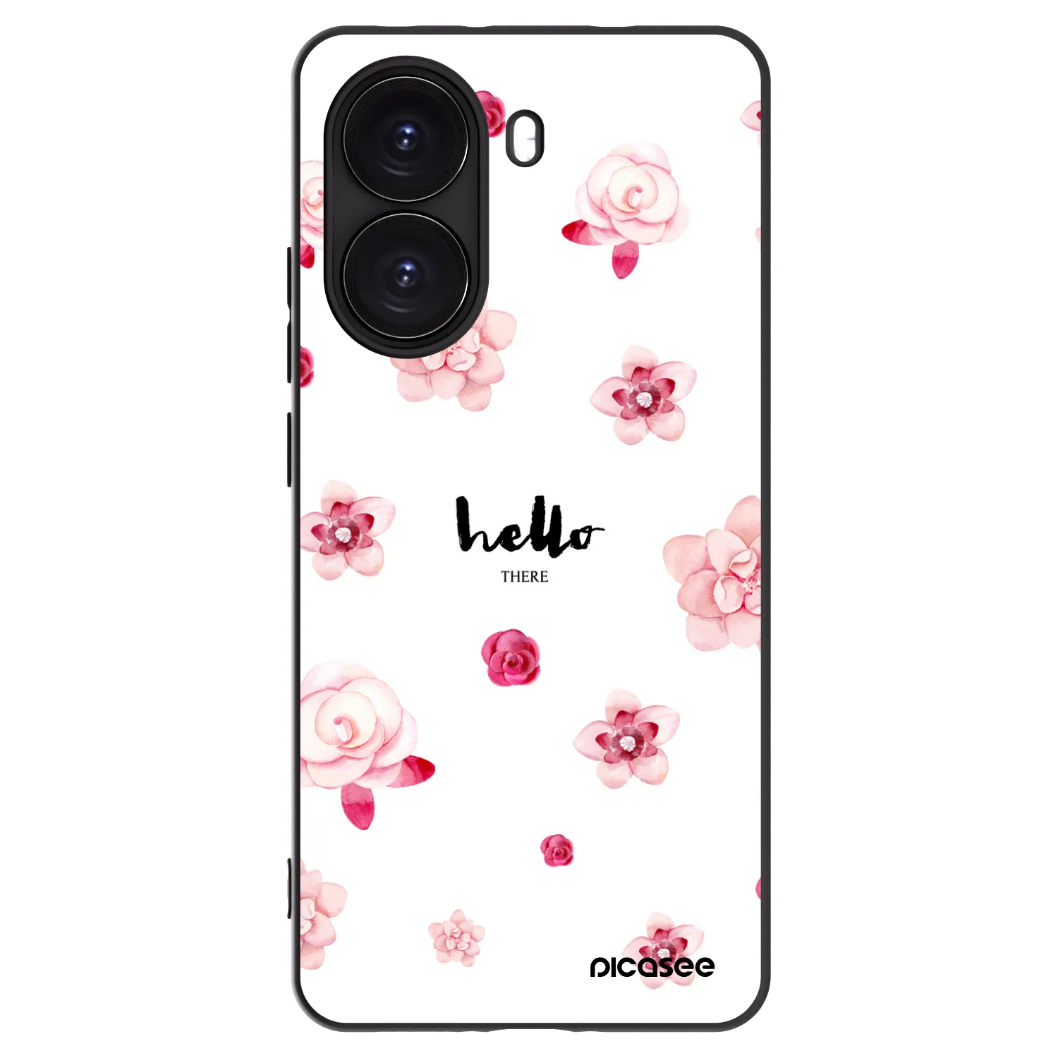 Picasee silikonový černý obal pro Xiaomi Poco X7 Pro 5G - Hello there