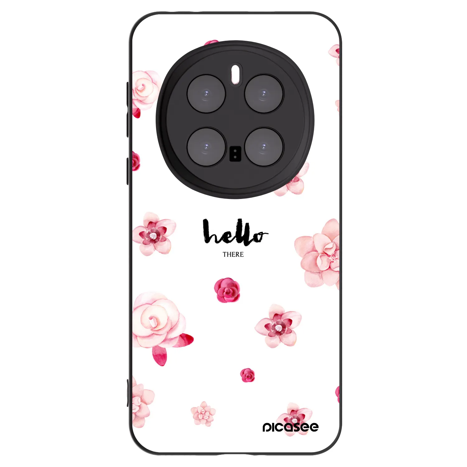 Picasee silikonový černý obal pro Honor Magic7 Pro 5G - Hello there