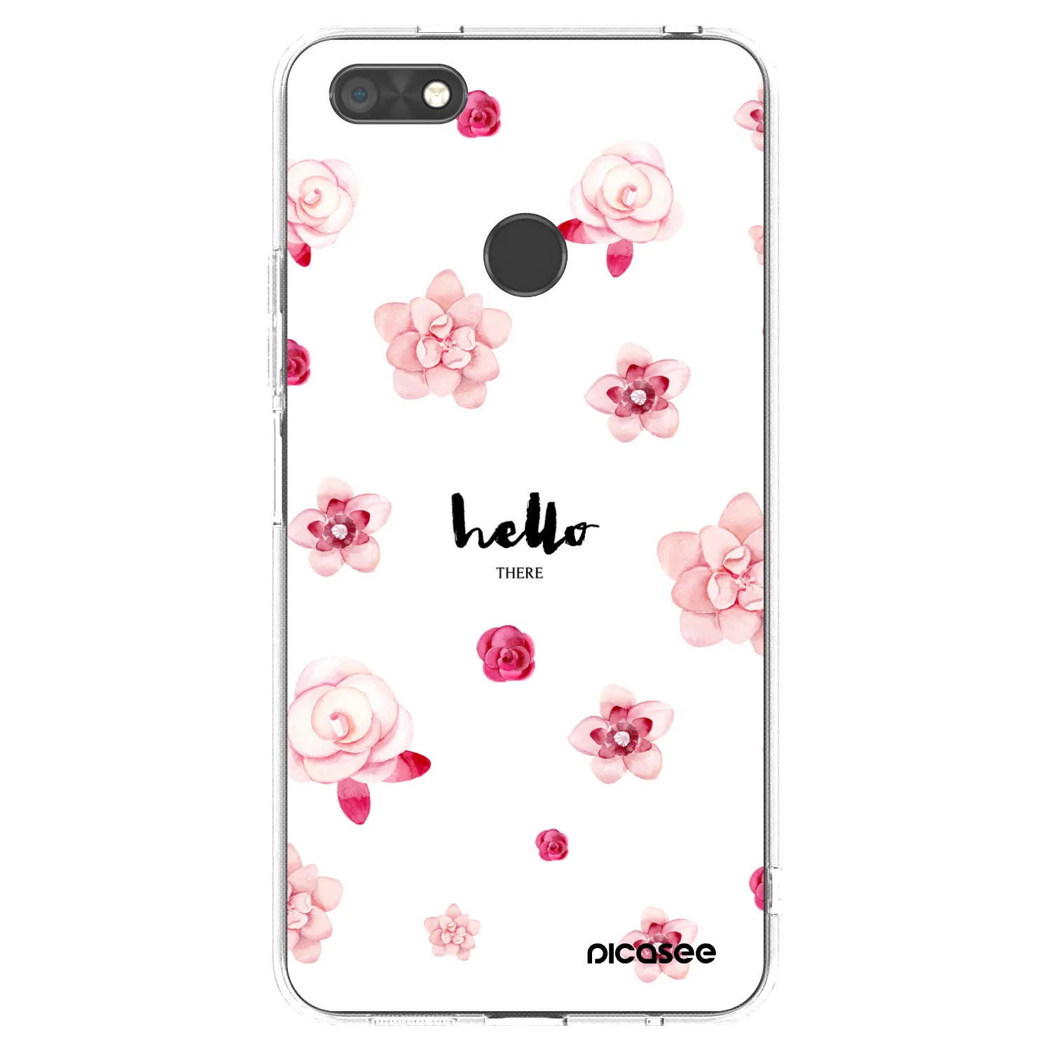 Picasee silikonový průhledný obal pro Huawei P9 Lite Mini - Hello there