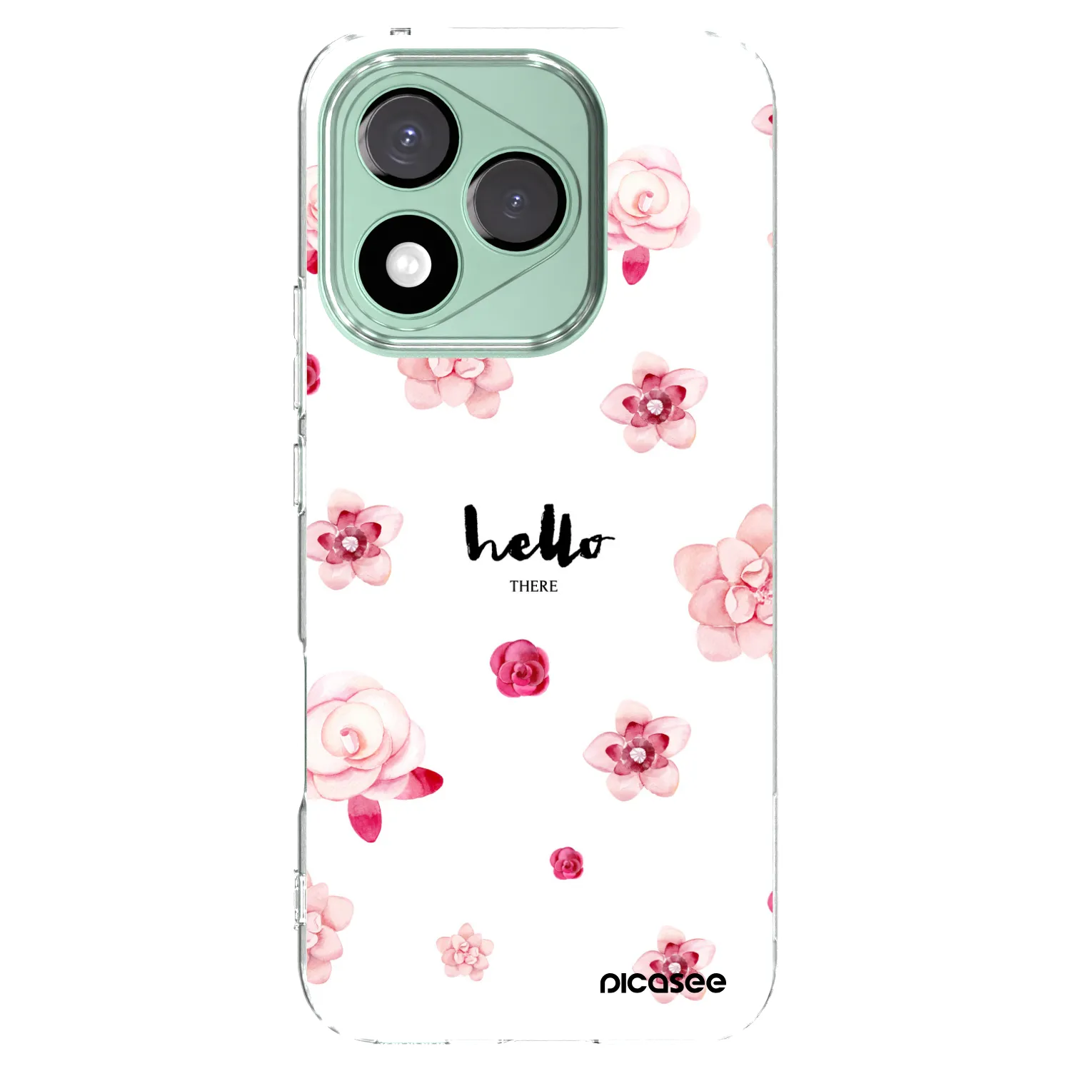 Picasee silikonový průhledný obal pro Honor 400 Lite 5G - Hello there