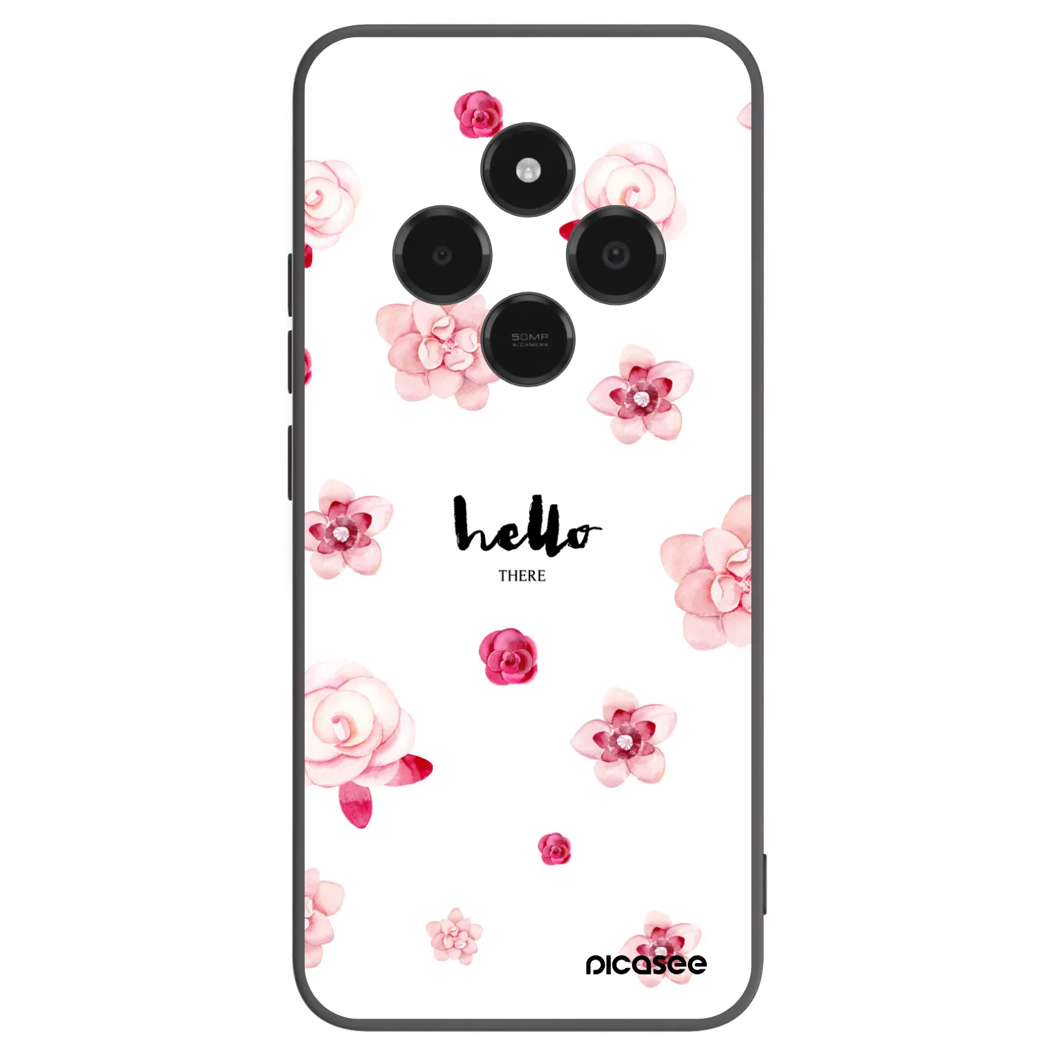 Picasee silikonový černý obal pro Xiaomi Poco C75 - Hello there
