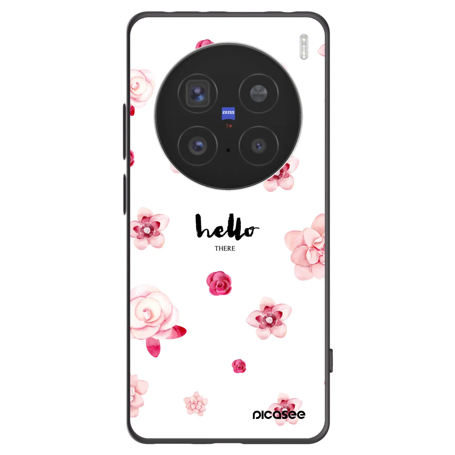 Picasee silikonový černý obal pro Vivo X200 Pro - Hello there