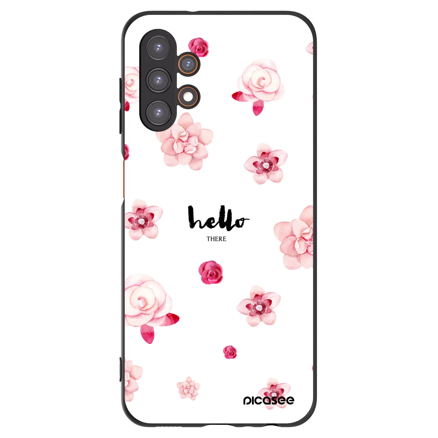 Picasee silikonový černý obal pro Samsung Galaxy A13 5G - Hello there